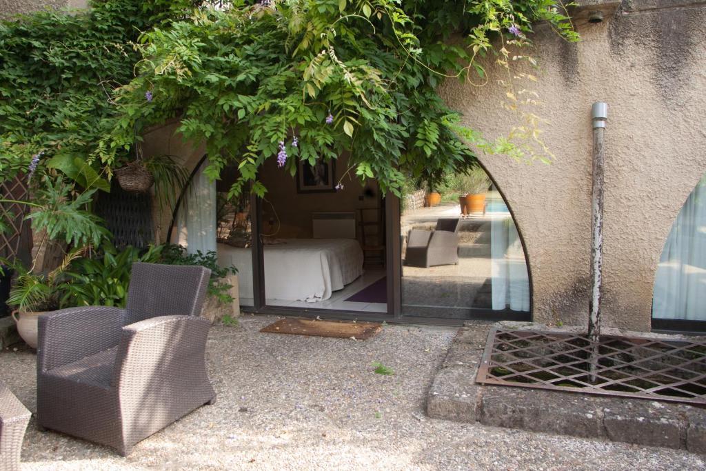 Chambres D'Hotes Les Pratges 퓌작 객실 사진